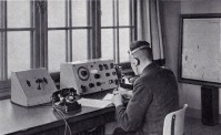 NSF peilontvanger FPO 18b op Schiphol, circa. 1938